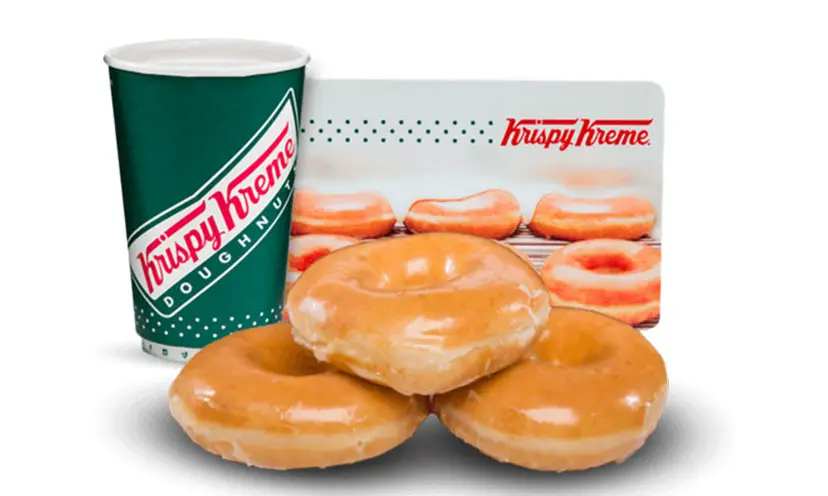 Score a FREE Krispy Kreme Donut!