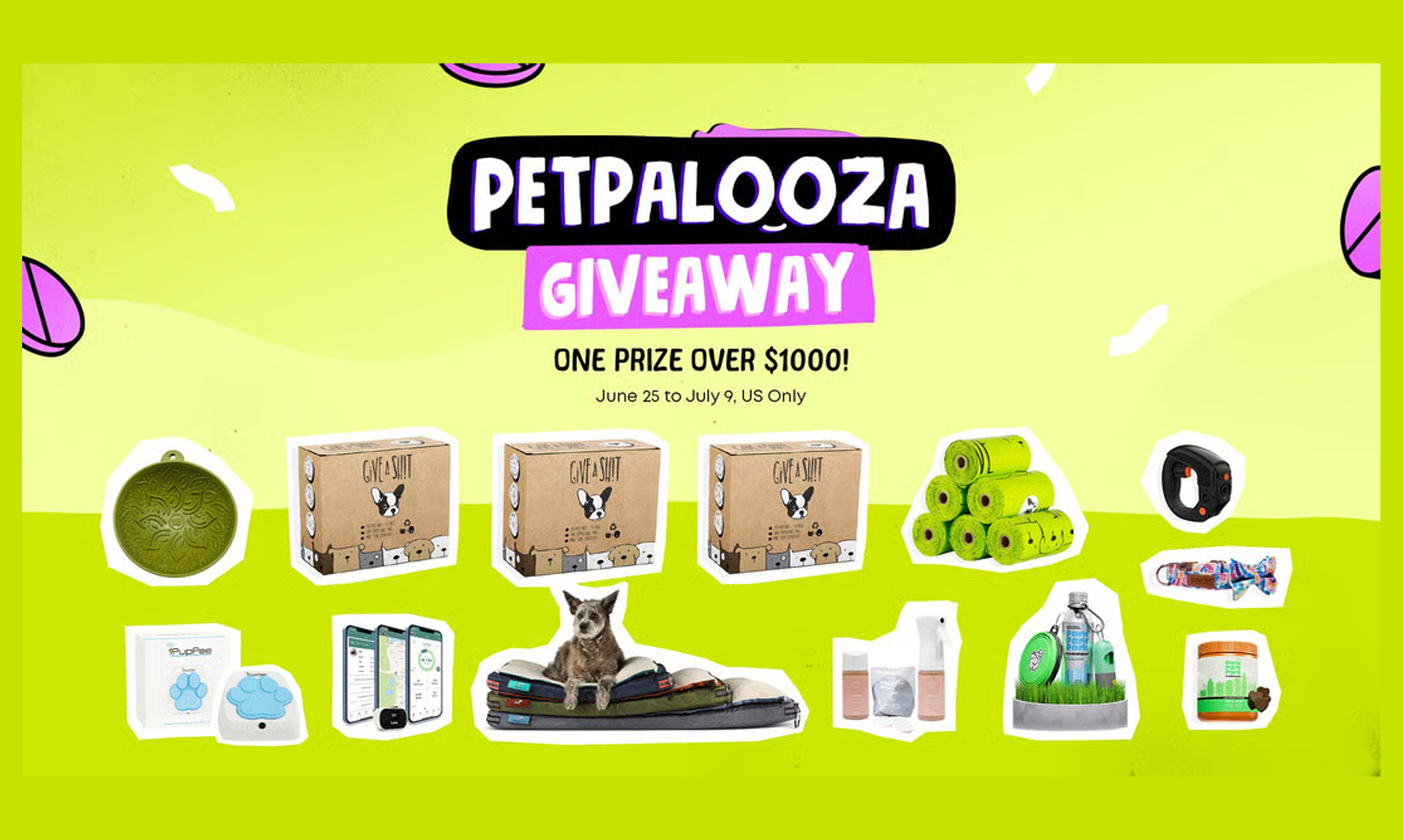 Enter for a Chance to Win a $1,000 Pet Prize Package!